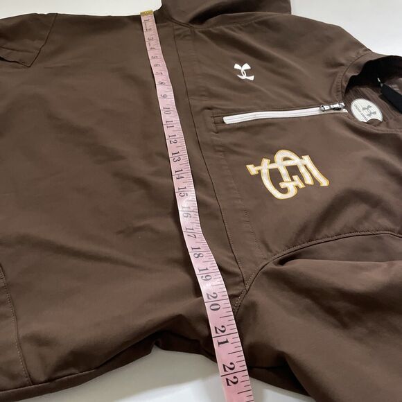 Under Armour St Louis Cardinals Shirt Jacket‎ Short Sleeve Windbreaker Medium - Picture 8 of 9